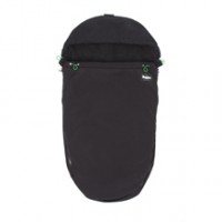 SACO CUBREPIES SOFTSHELL ALL BLACK